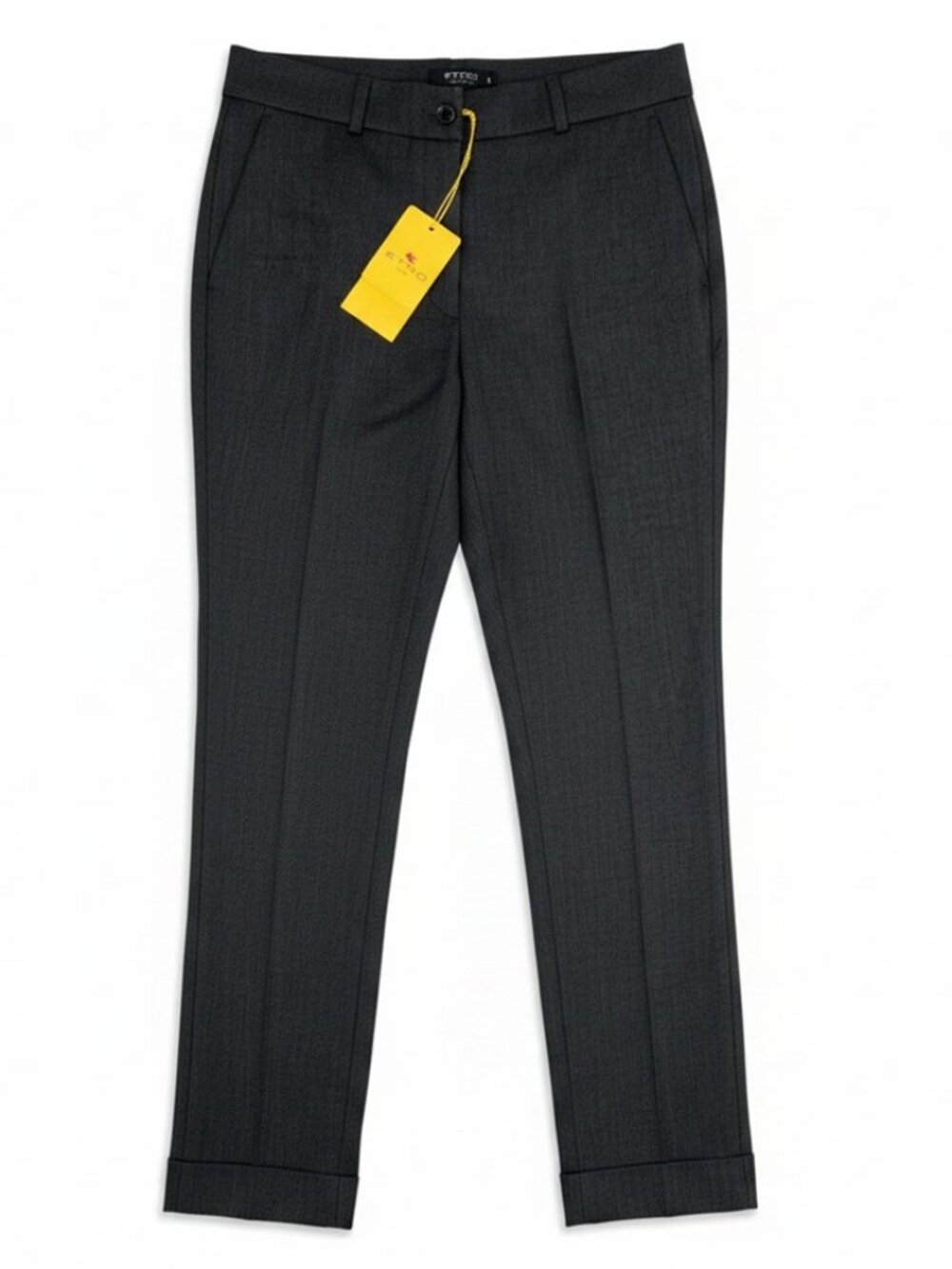 Etro Milano Women’s Tailored Wool-Blend Trousers Size IT 40  BRAND NEW WITH TAGS